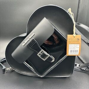 Dr. Martens Patent Leather Heart Backpack